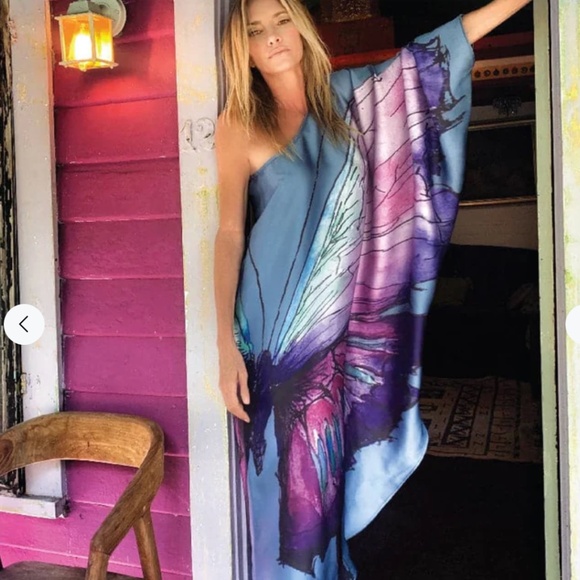 NWT Ramona La Rue Renee Kaftan - Picture 2 of 5